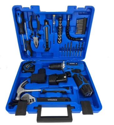 کیت دریل پیچ گوشتی شارژی ویوارکس 12 ولت 40 پارچه  مدل VR1240-CDK